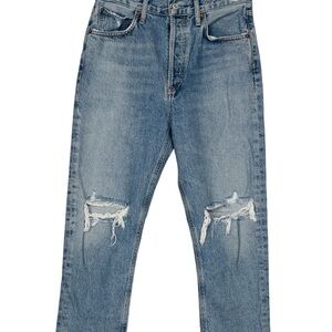 AGOLDE Riley High Rise Straight Crop